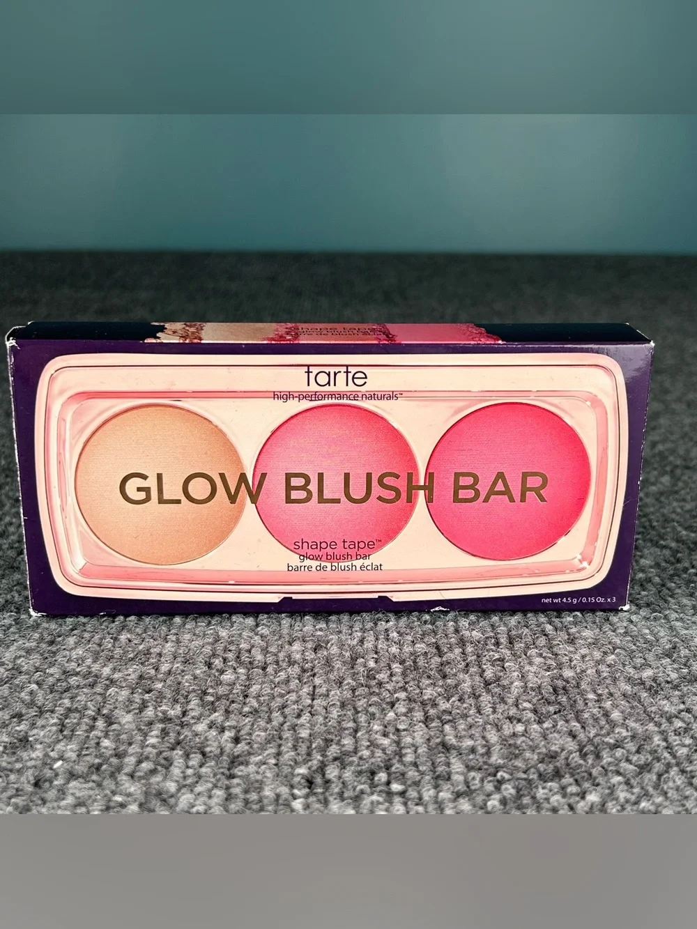 tarte Shape Tape Glow Blush Bar in THE ROSE BAR ~ New In Box ~ Gorgeous Colors